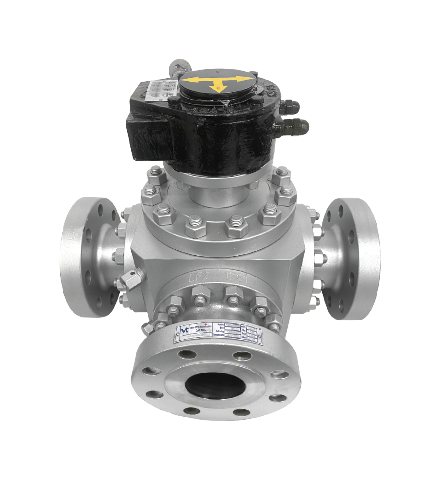 Vahn-Tech Three-Way Ball Valves