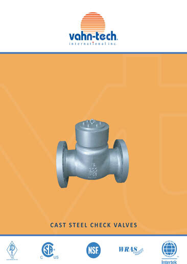 Vahn-Tech-Cast-Steel-Check-Valves