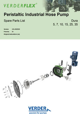 Verderflex Dura5 35 SpareParts