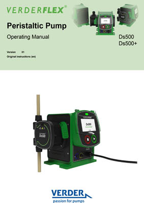 Verderflex Ds500 Operating Manual