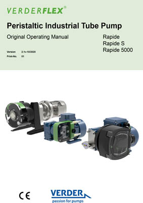 Verderflex Rapide Operating Manual