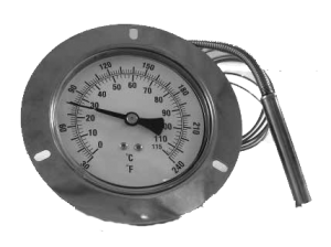 Spike Fixed Thermometer with 1.5 TC flange